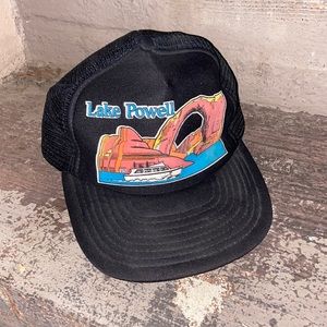 Vintage Lake Powell adjustable trucker hat